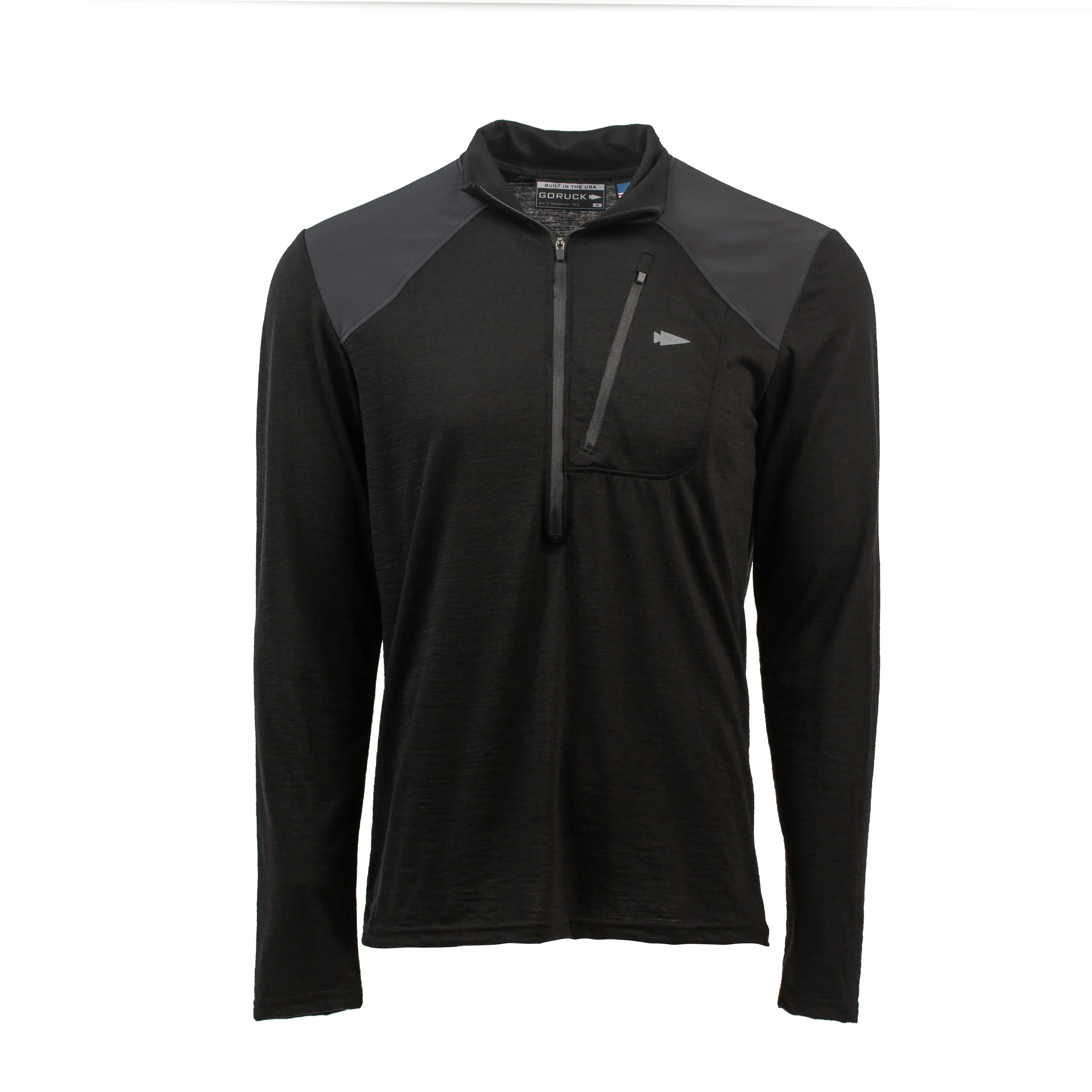 Men’s Commando Half Zip - Merino Wool - Image 7