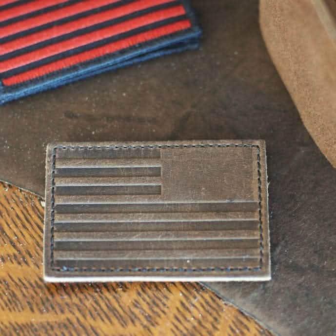 Patch - Leather Reverse Flag - Image 7