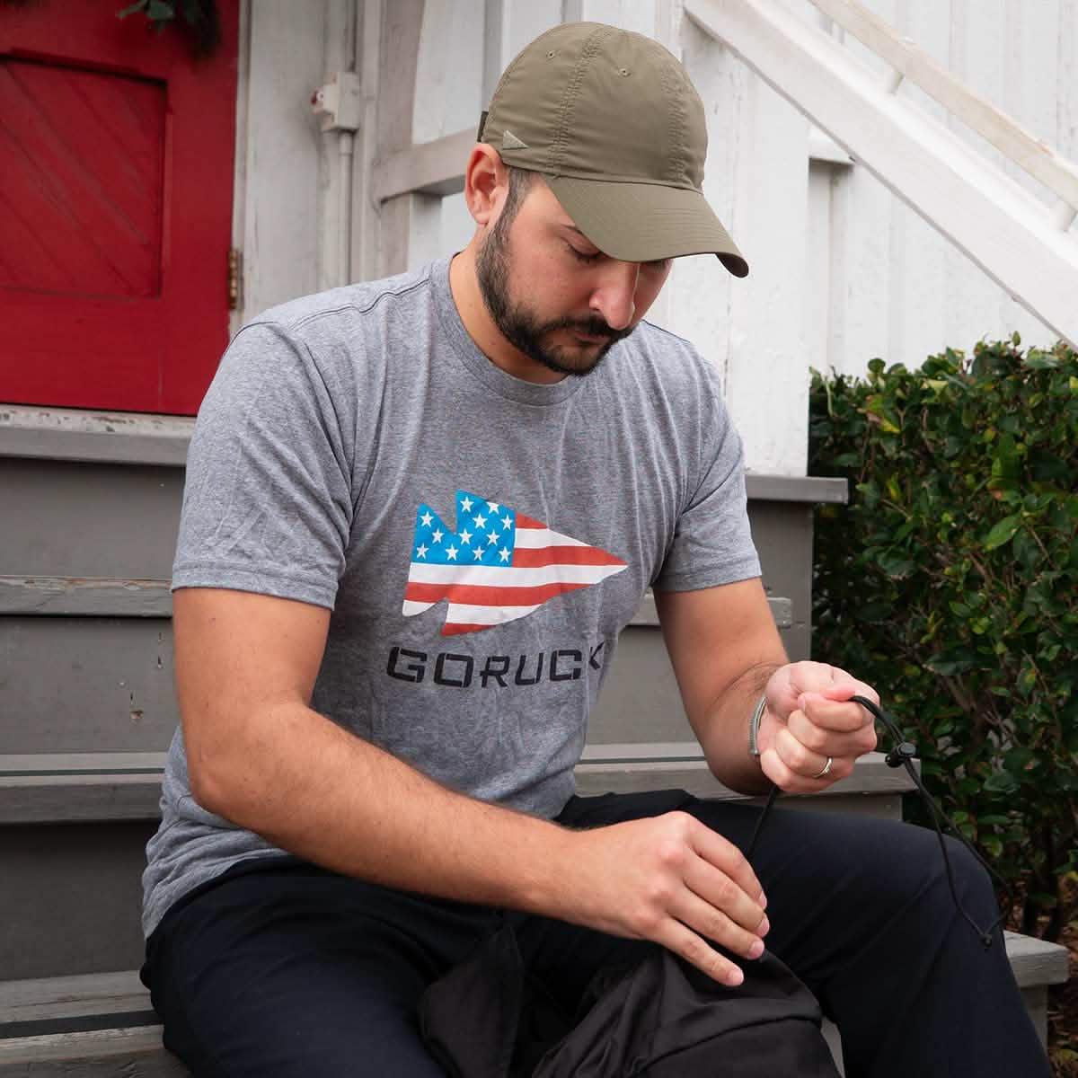 GORUCK Flag Spearhead Tee - Unisex Tri-Blend - Image 10