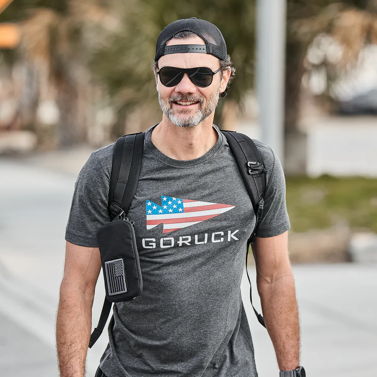 GORUCK Flag Spearhead Tee - Unisex Tri-Blend - Image 11