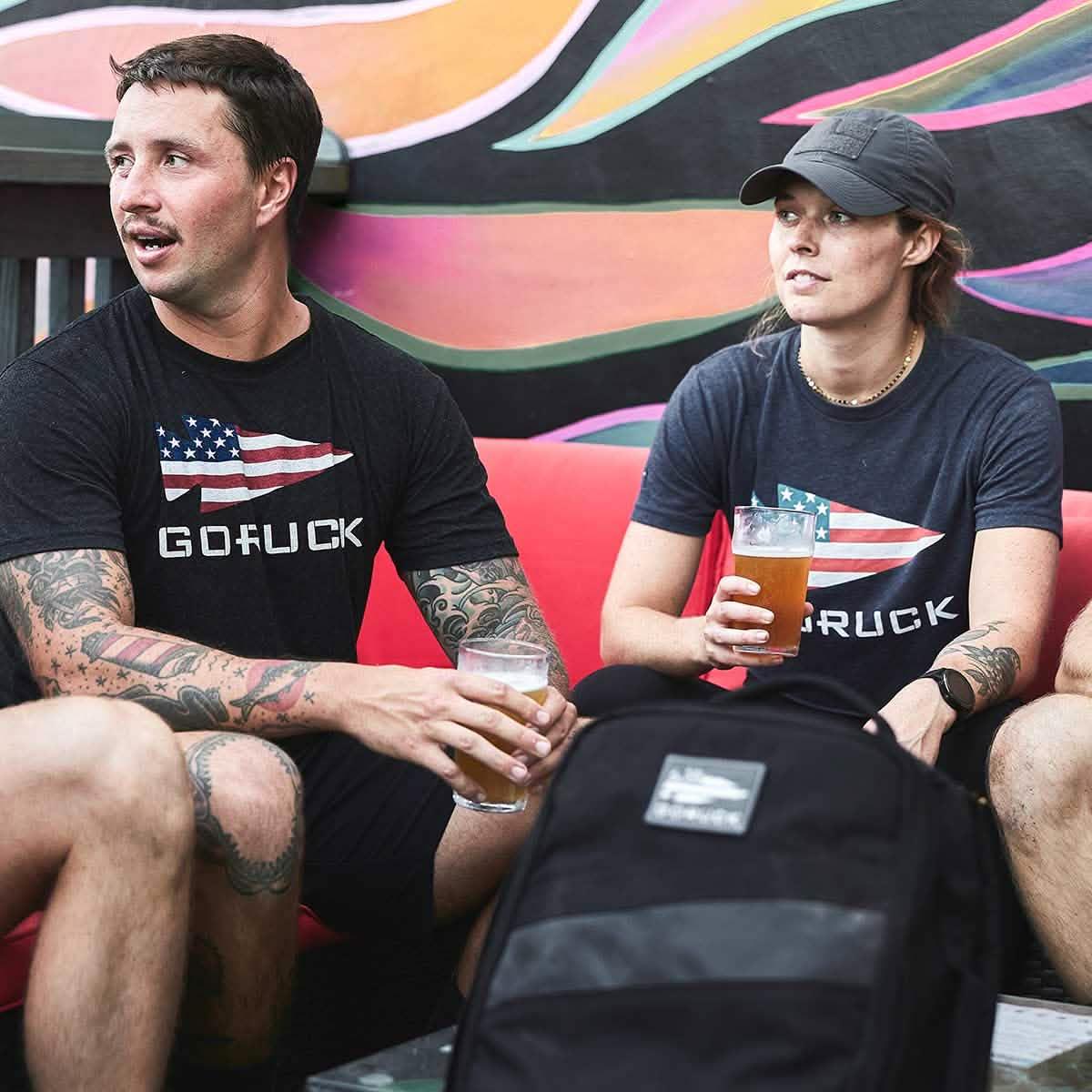 GORUCK Flag Spearhead Tee - Unisex Tri-Blend - Image 7